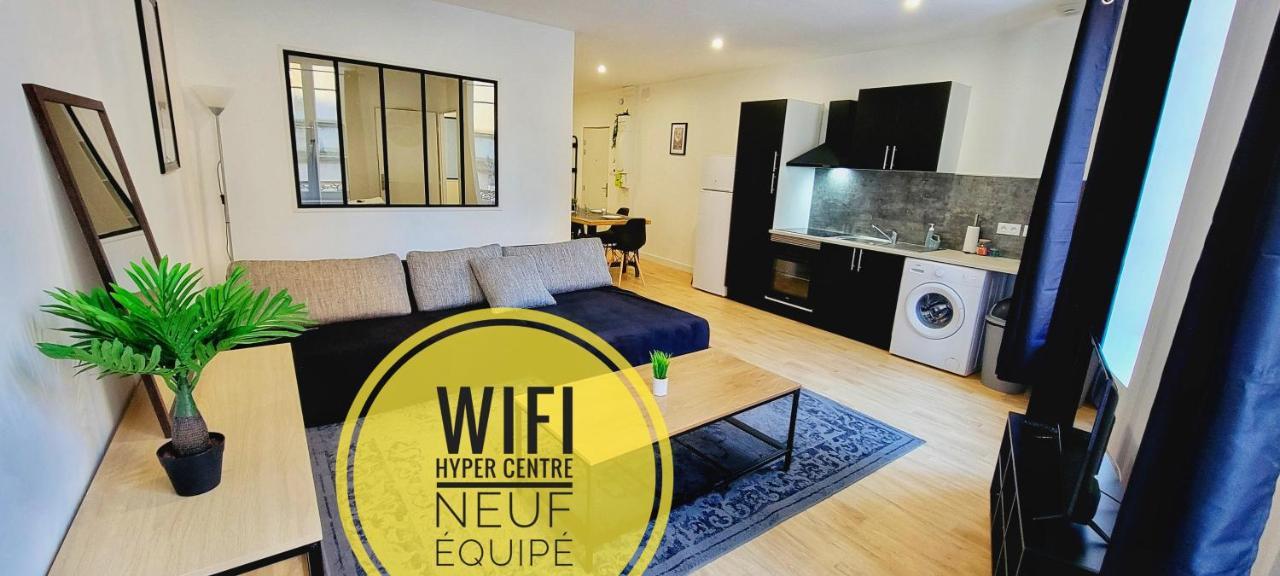 Le Wlerick 4 - Hyper Centre - Au Calme - Wifi Apartment Mont-de-Marsan Luaran gambar